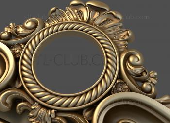 3D model Round mirror (STL)